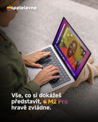 Chceš špičkový výkon, elegantní design a spolehlivost, kterou nabízí jen Apple? Nyní můžeš mít MacBook Pro M2 Pro s...